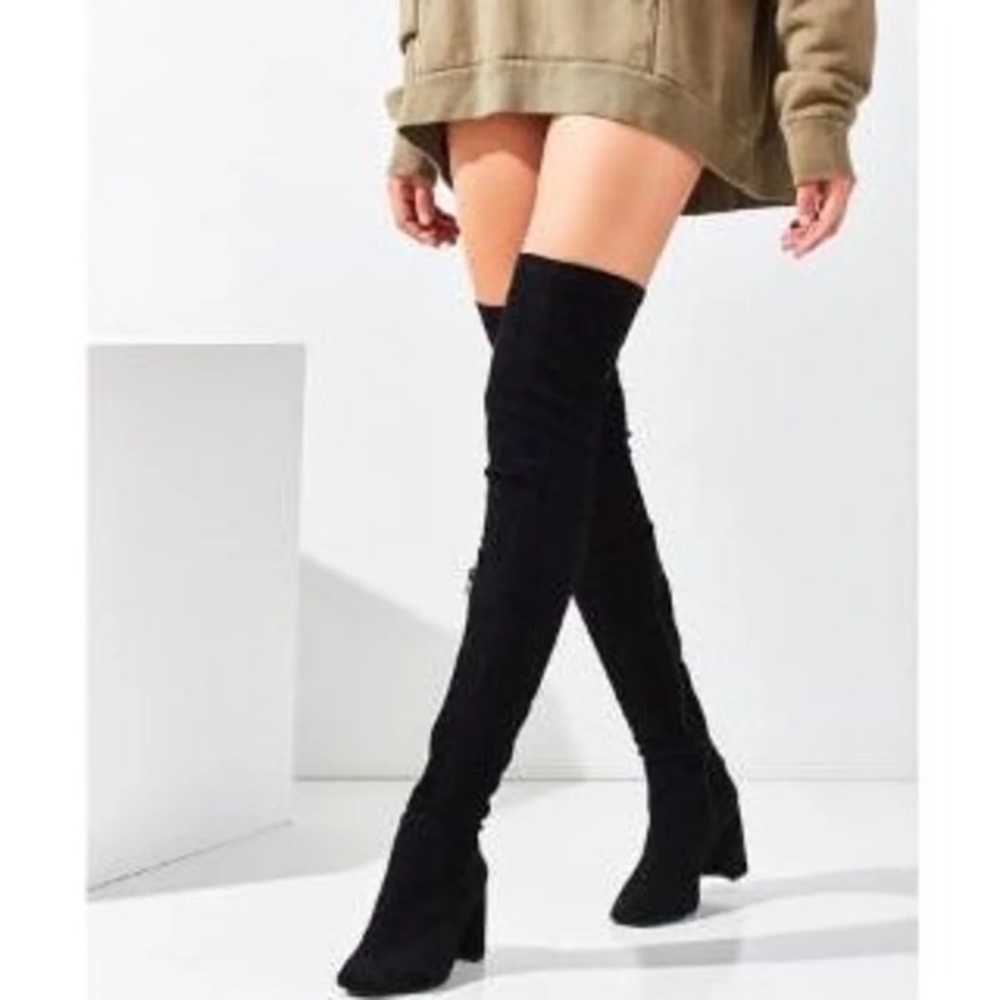 Jeffrey Campbell Cienega Black Heel Boots